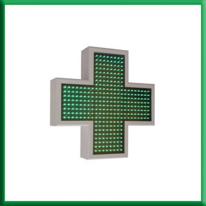 Cruz de farmacia Griega 60