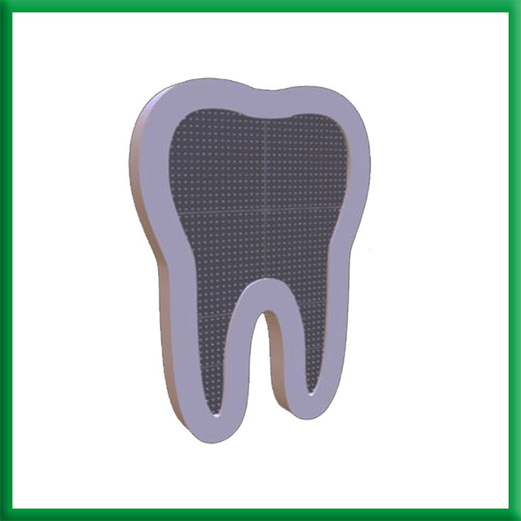 Cartel Super Muela luminosa dentista I+farma