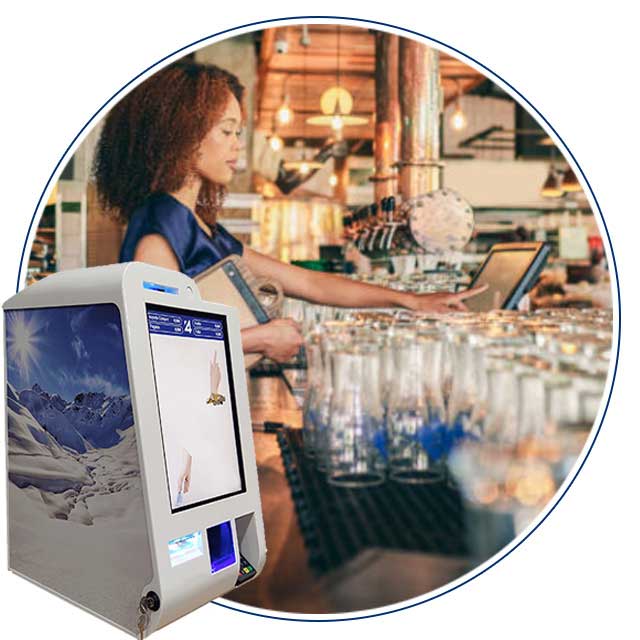 Paymezone en un bar