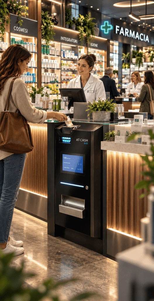 cajón de cobro inteligente automated transactions B